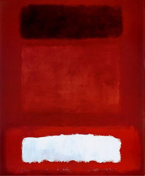 Red White Brown painting - Mark Rothko Red White Brown art painting